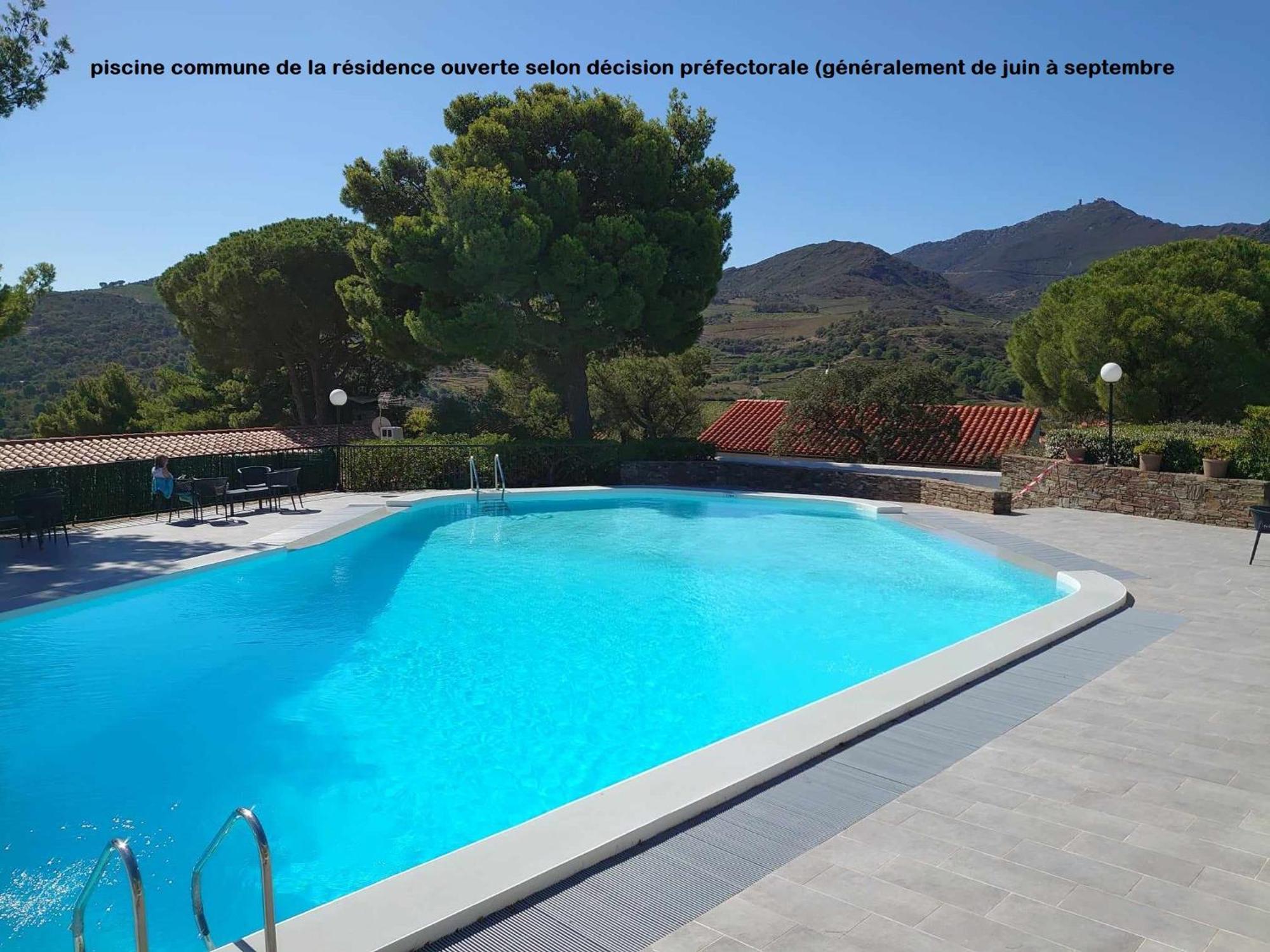 6Amb38 Villa Avec Terrasse Dans Residence Avec Piscine Commune コリウール エクステリア 写真